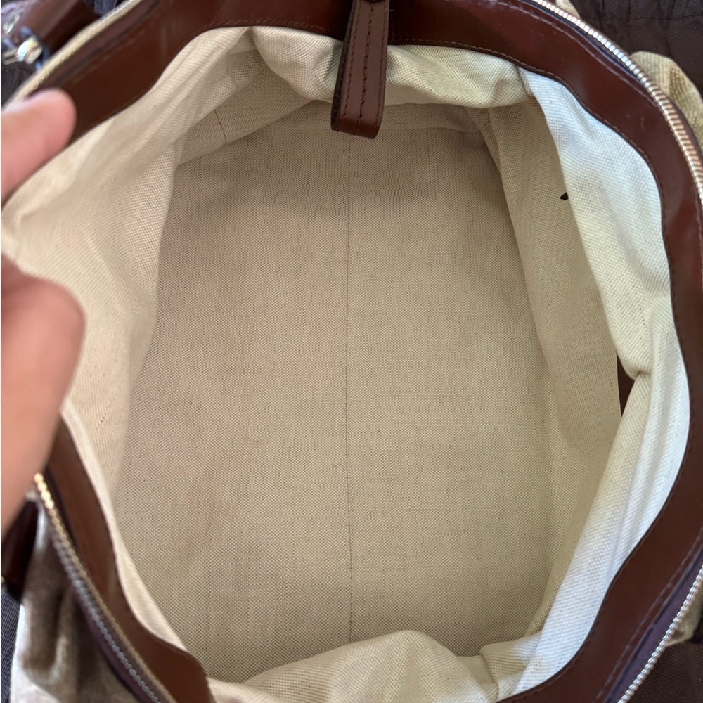 EUC Gucci GG Canvas Sukey Boston Bag (Beige) - Picture 11 of 16